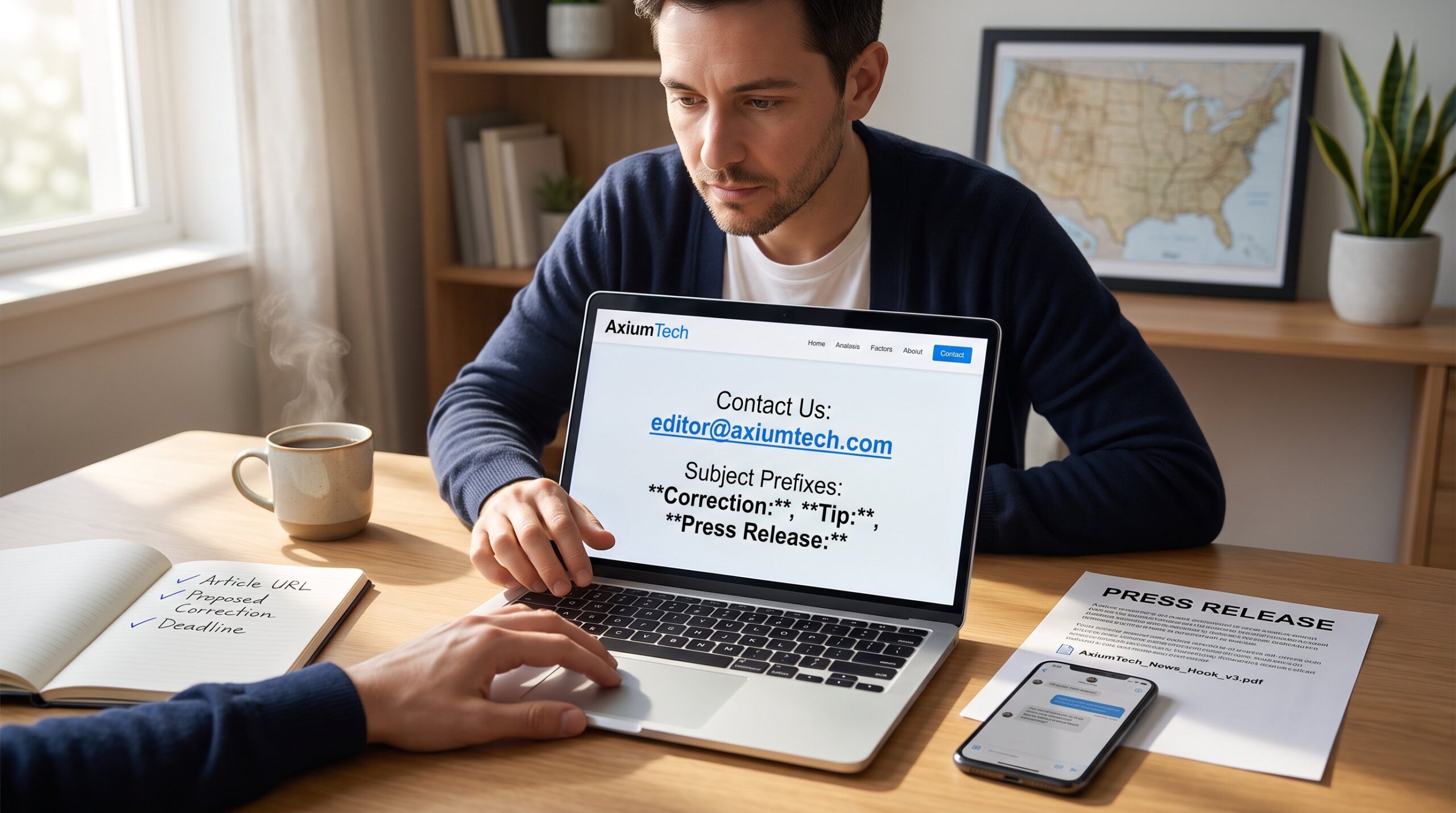 Where to Contact the AxiumTech Editorial Team